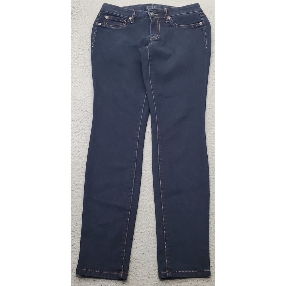 Jessica Simpson Kiss Me Jegging Jeans Womens 27S Blue Denim Stretch Skinny Leg